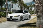 Alfa Romeo Giulia on Vossen Wheels (M-X1) 2018 года